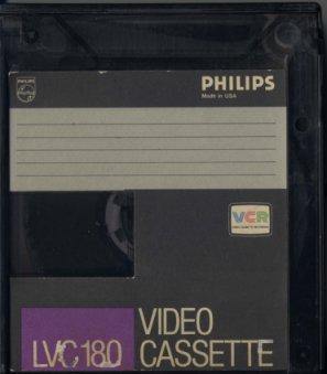 Philips N1700 video cassette