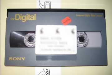 Large DigiBeta tape